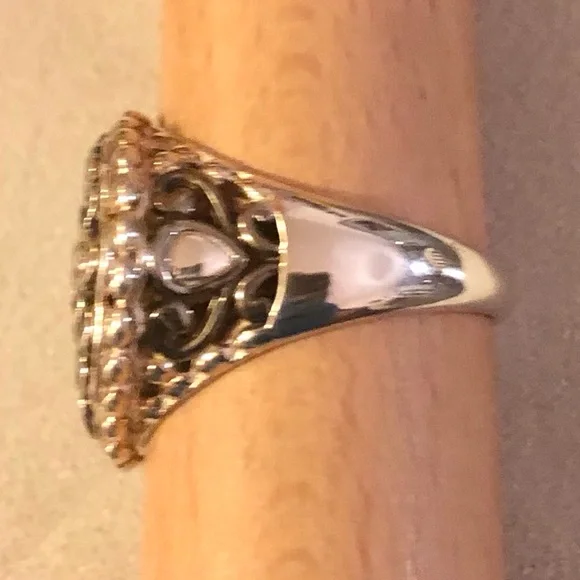 VGUC JAi by John Hardy Sterling & 14K Ring, SZ 9 - Picture 5 of 14